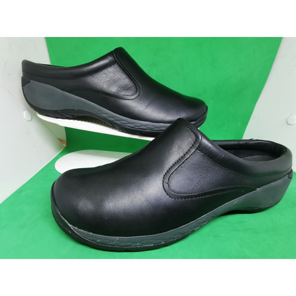 Merrell Encore Q2 Slides Shoes Black Leather Comfort Women Size 9